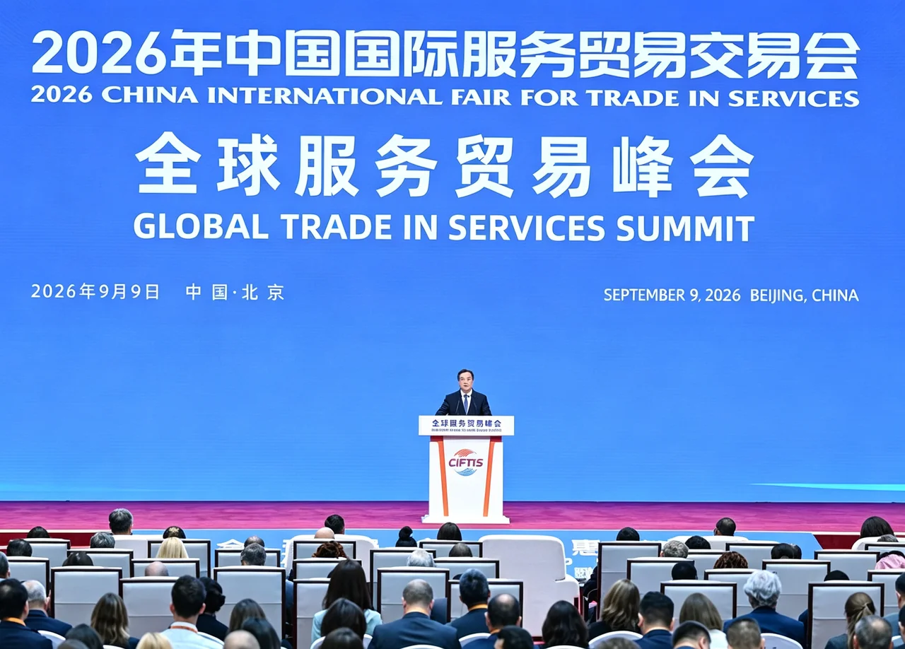 世界贸易中心协会 WTCA 2026 服贸会合影